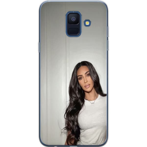 Samsung Galaxy A6 (2018) Gennemsigtig cover Kim Kardashian – Iconic Style Collection