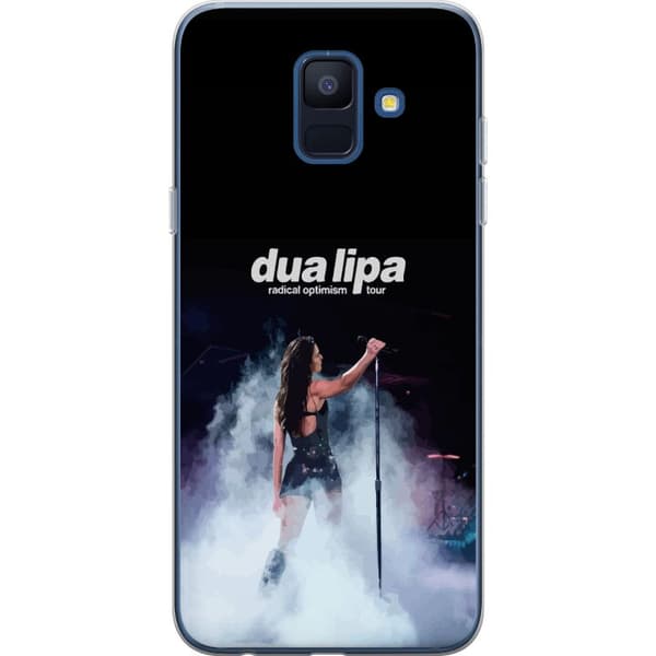Samsung Galaxy A6 (2018) Gennemsigtig cover Dua Lipa – Signature Looks & Vibes