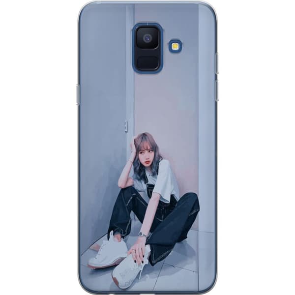 Samsung Galaxy A6 (2018) Gennemsigtig cover Lisa from Blackpink – K-pop Style Icon