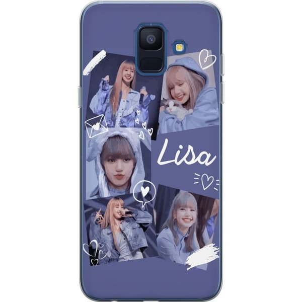 Samsung Galaxy A6 (2018) Gennemsigtig cover Lisa Blackpink – Aesthetic K-pop Queen