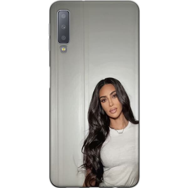 Samsung Galaxy A7 (2018) Läpinäkyvä kuori Kim Kardashian – Iconic Style Collection