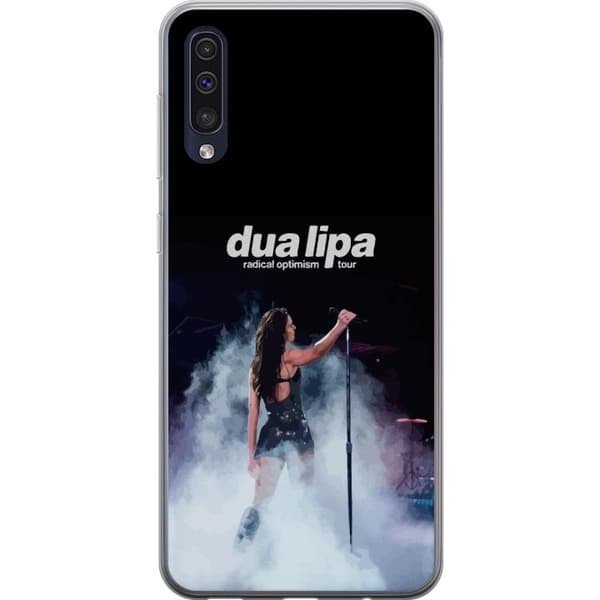 Samsung Galaxy A50 Gennemsigtig cover Dua Lipa – Signature Looks & Vibes