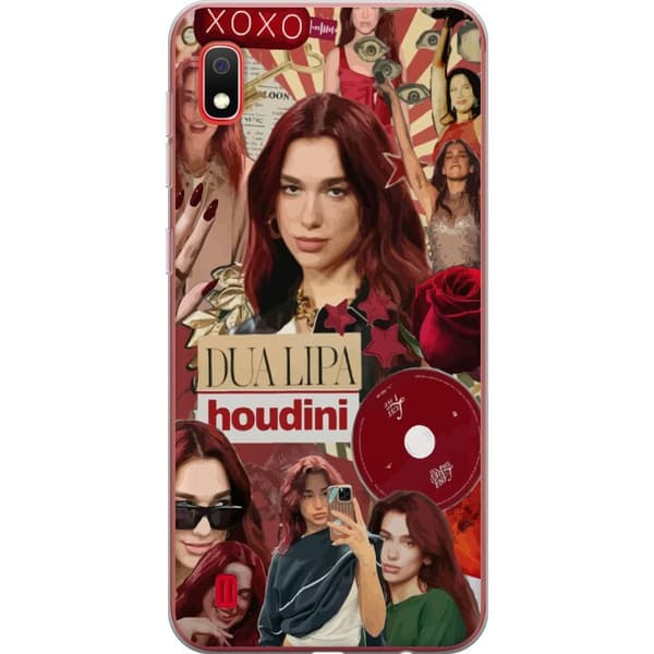 Samsung Galaxy A10 Läpinäkyvä kuori Dua Lipa – Fashion & Style Edit