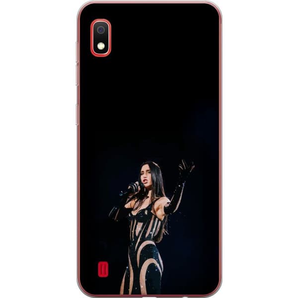 Samsung Galaxy A10 Läpinäkyvä kuori Dua Lipa – Pop Star Aesthetic