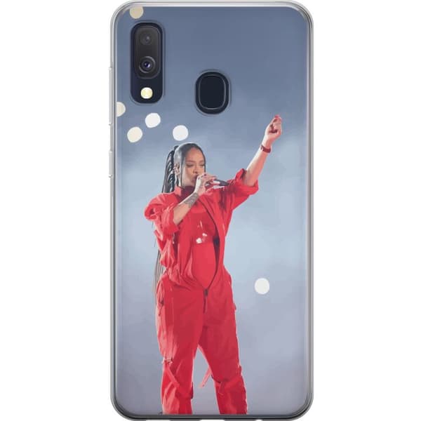 Samsung Galaxy A40 Gennemsigtig cover Rihanna – Trendsetting Looks & Style