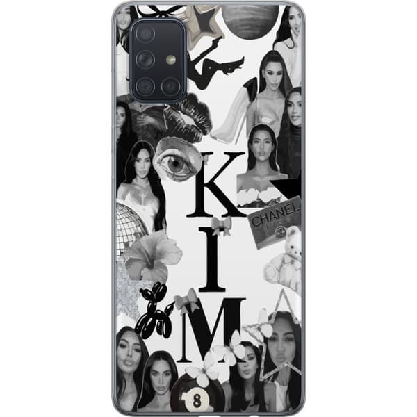 Samsung Galaxy A71 Gennemsigtig cover Kim Kardashian – Aesthetic Look 2025