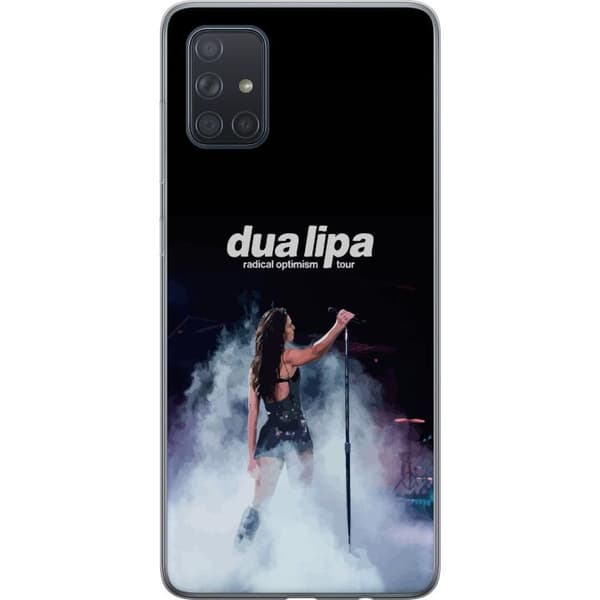 Samsung Galaxy A71 Läpinäkyvä kuori Dua Lipa – Signature Looks & Vibes