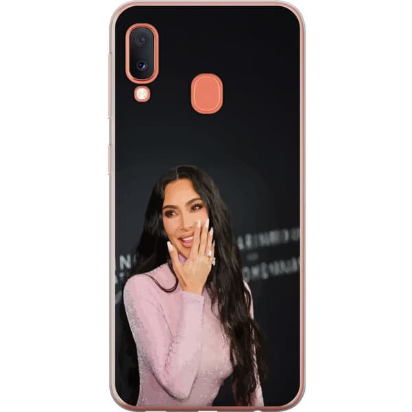 Samsung Galaxy A20e Gennemsigtig cover Kim Kardashian – Trending Outfits 2025