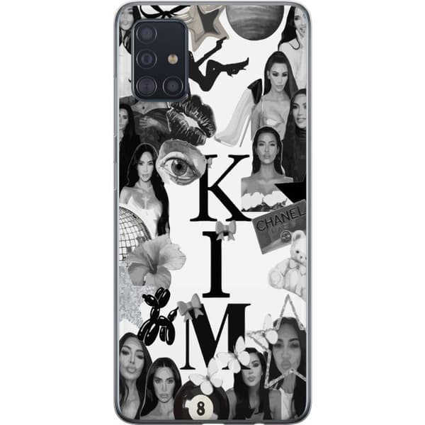 Samsung Galaxy A51 Genomskinligt Skal Kim Kardashian – Aesthetic Look 2025
