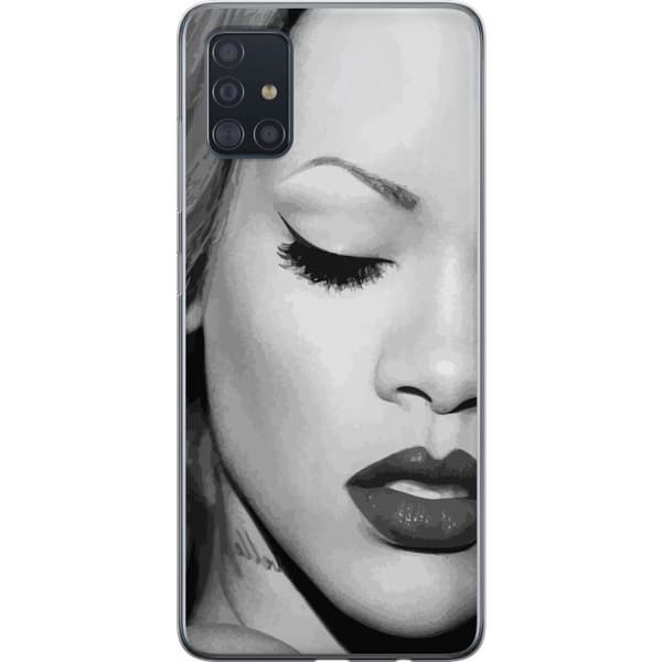 Samsung Galaxy A51 Gennemsigtig cover Rihanna – Aesthetic Edit 2025