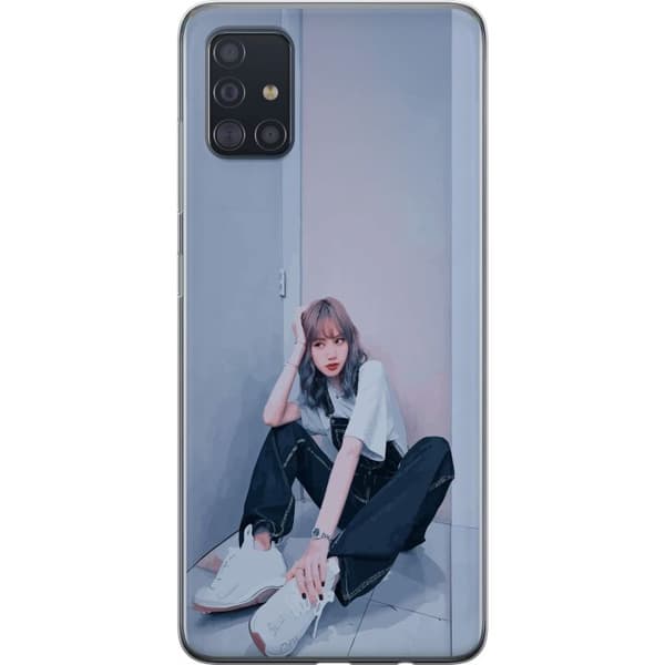 Samsung Galaxy A51 Gjennomsiktig deksel Lisa from Blackpink – K-pop Style Icon