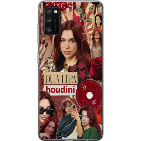 Samsung Galaxy A41 Läpinäkyvä kuori Dua Lipa – Fashion & Style Edit