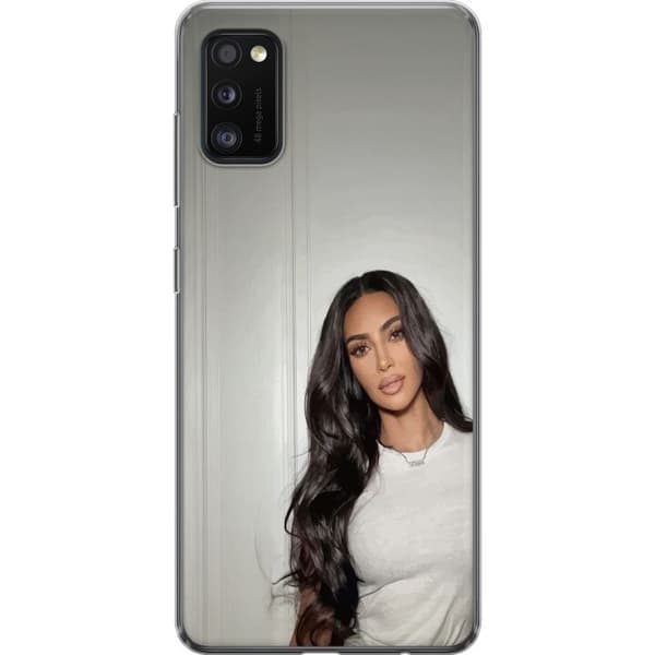 Samsung Galaxy A41 Gennemsigtig cover Kim Kardashian – Iconic Style Collection