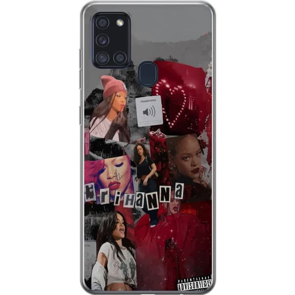Samsung Galaxy A21s Gennemsigtig cover Rihanna – Iconic Fashion Moments