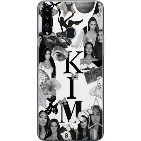 Samsung Galaxy A20s Läpinäkyvä kuori Kim Kardashian – Aesthetic Look 2025