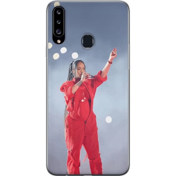 Samsung Galaxy A20s Gjennomsiktig deksel Rihanna – Trendsetting Looks & Style