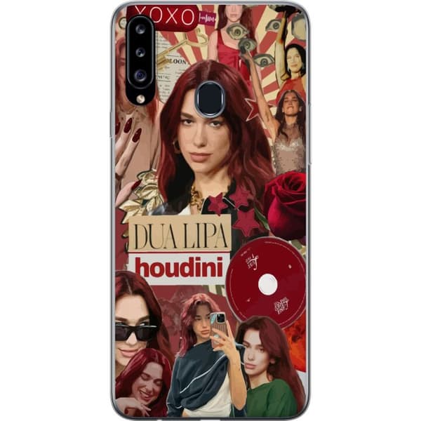 Samsung Galaxy A20s Läpinäkyvä kuori Dua Lipa – Fashion & Style Edit