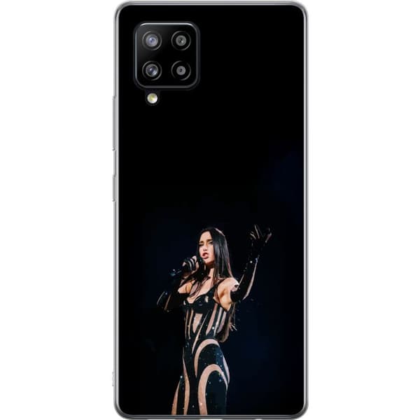 Samsung Galaxy A42 5G Gennemsigtig cover Dua Lipa – Pop Star Aesthetic
