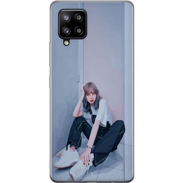 Samsung Galaxy A42 5G Gennemsigtig cover Lisa from Blackpink – K-pop Style Icon