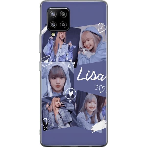 Samsung Galaxy A42 5G Genomskinligt Skal Lisa Blackpink – Aesthetic K-pop Queen