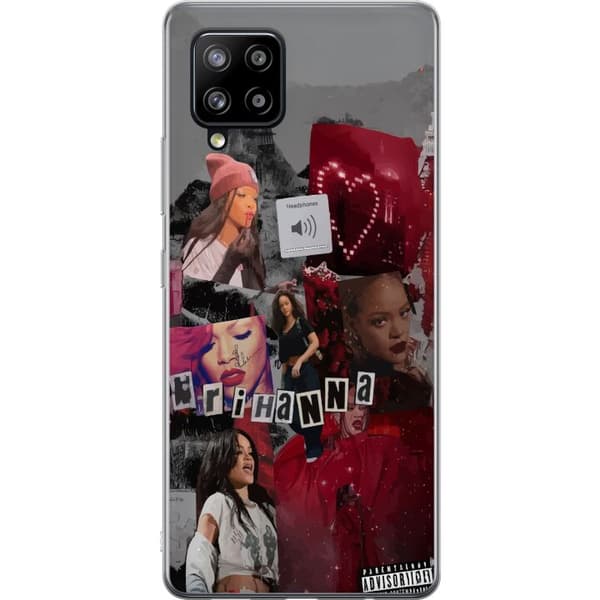 Samsung Galaxy A42 5G Gennemsigtig cover Rihanna – Iconic Fashion Moments