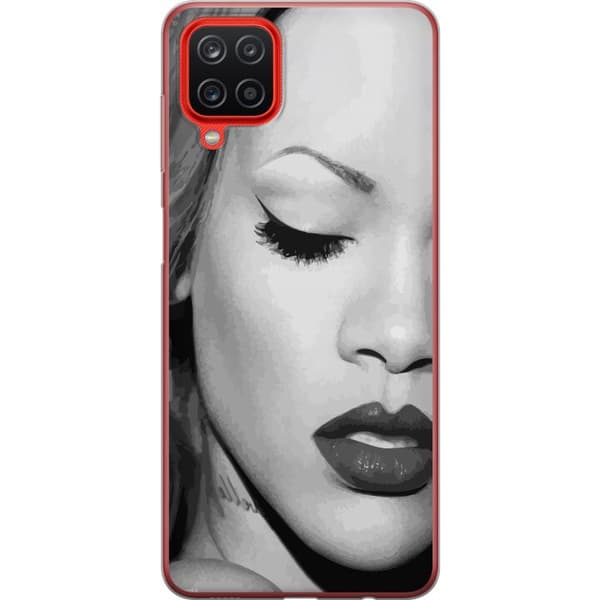 Samsung Galaxy A12 Genomskinligt Skal Rihanna – Aesthetic Edit 2025