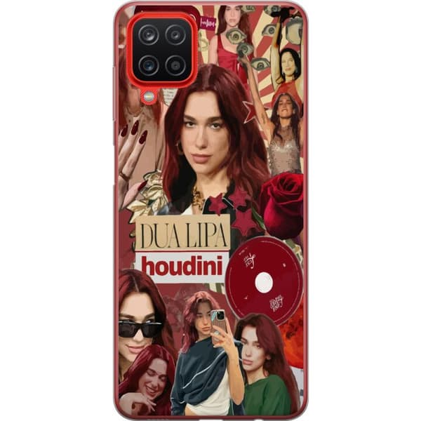 Samsung Galaxy A12 Gennemsigtig cover Dua Lipa – Fashion & Style Edit