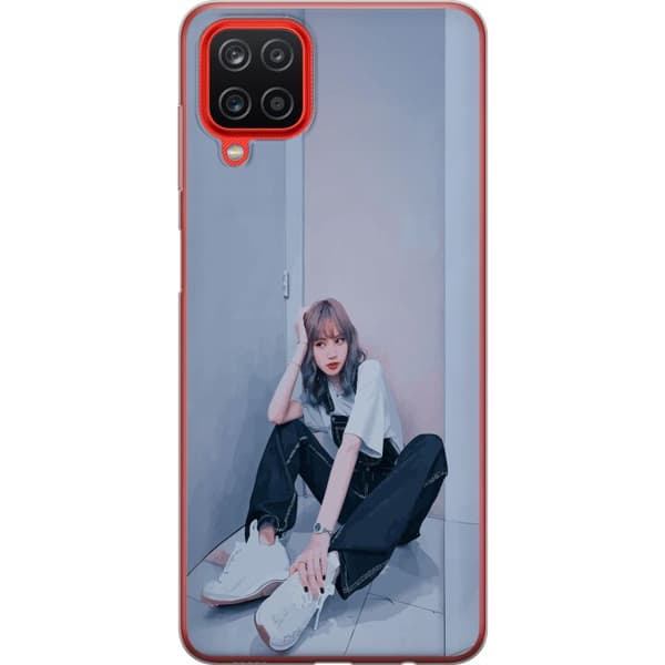 Samsung Galaxy A12 Gjennomsiktig deksel Lisa from Blackpink – K-pop Style Icon