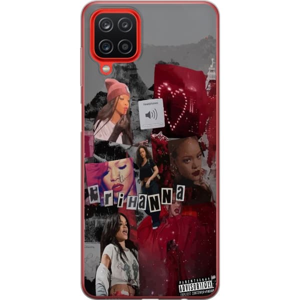 Samsung Galaxy A12 Gennemsigtig cover Rihanna – Iconic Fashion Moments