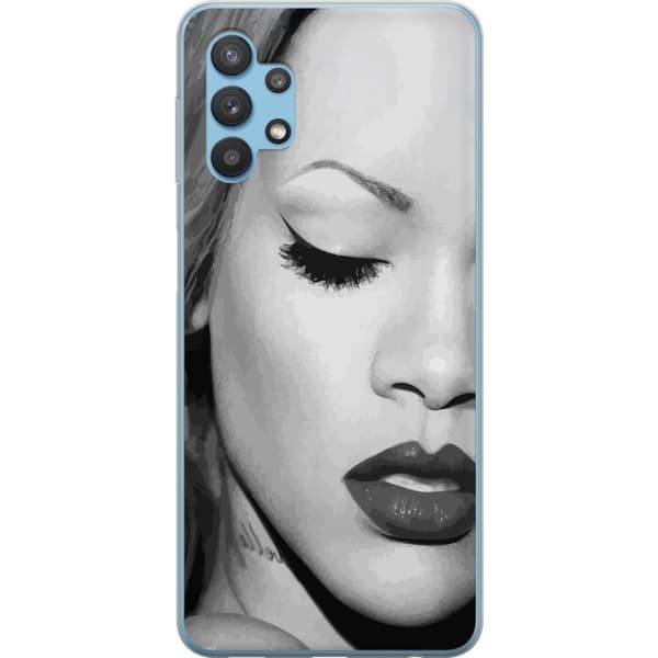 Samsung Galaxy A32 5G Gennemsigtig cover Rihanna – Aesthetic Edit 2025