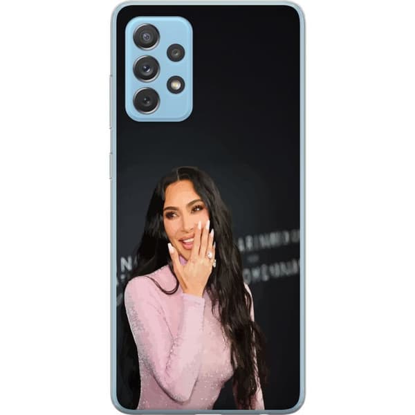 Samsung Galaxy A72 5G Genomskinligt Skal Kim Kardashian – Trending Outfits 2025