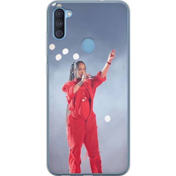 Samsung Galaxy A11 Gennemsigtig cover Rihanna – Trendsetting Looks & Style