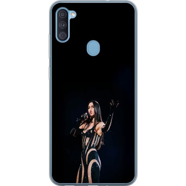 Samsung Galaxy A11 Läpinäkyvä kuori Dua Lipa – Pop Star Aesthetic