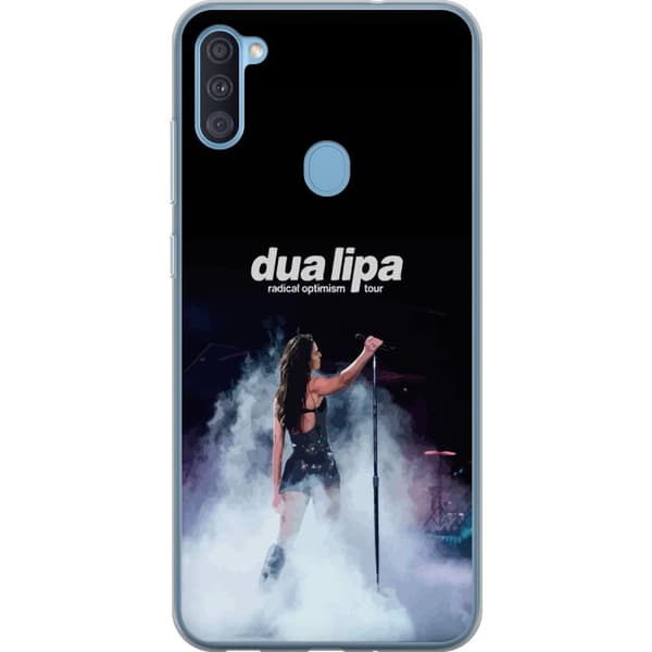 Samsung Galaxy A11 Läpinäkyvä kuori Dua Lipa – Signature Looks & Vibes