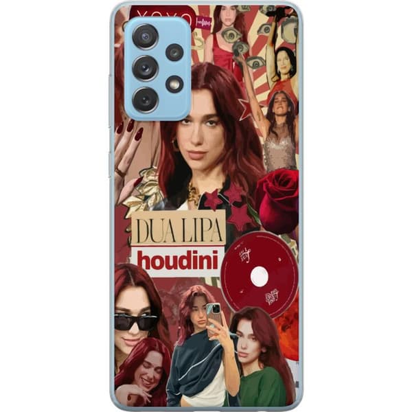 Samsung Galaxy A52 5G Gennemsigtig cover Dua Lipa – Fashion & Style Edit