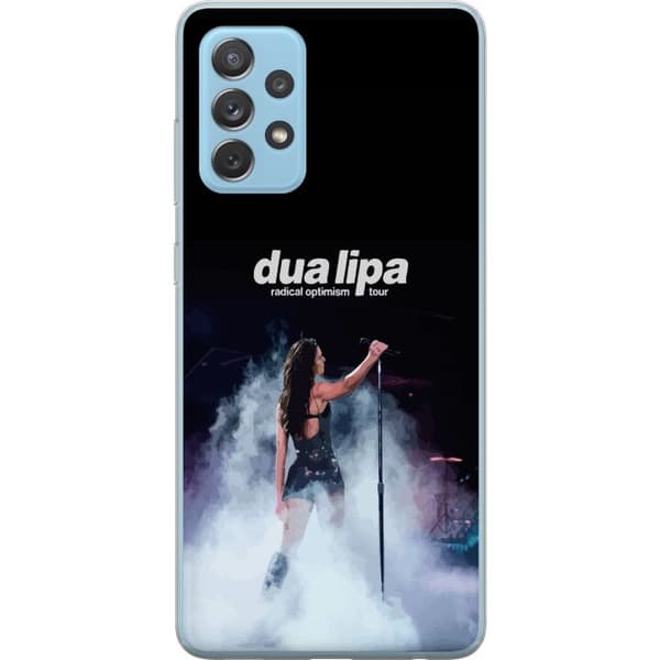 Samsung Galaxy A52 5G Gjennomsiktig deksel Dua Lipa – Signature Looks & Vibes