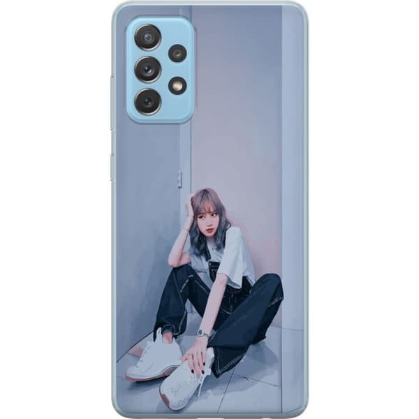 Samsung Galaxy A52 5G Gjennomsiktig deksel Lisa from Blackpink – K-pop Style Icon