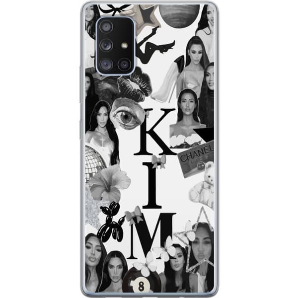 Samsung Galaxy A71 5G Gjennomsiktig deksel Kim Kardashian – Aesthetic Look 2025