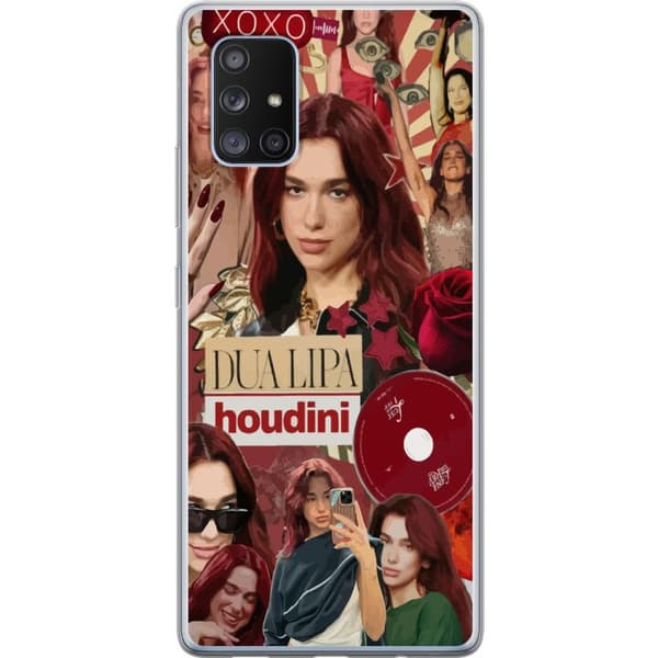 Samsung Galaxy A71 5G Läpinäkyvä kuori Dua Lipa – Fashion & Style Edit