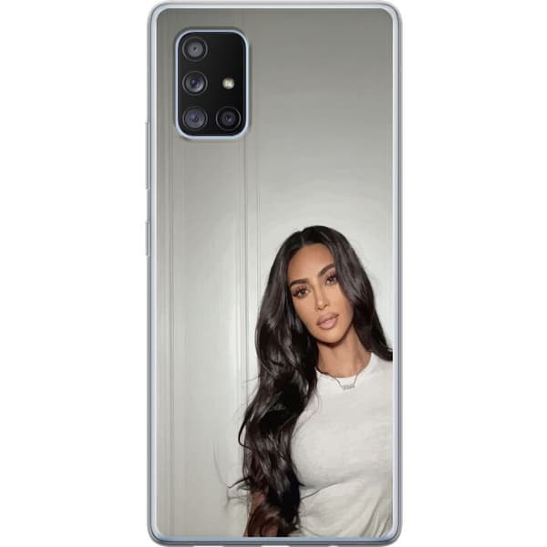 Samsung Galaxy A71 5G Gennemsigtig cover Kim Kardashian – Iconic Style Collection