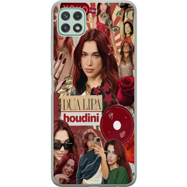 Samsung Galaxy A22 5G Läpinäkyvä kuori Dua Lipa – Fashion & Style Edit