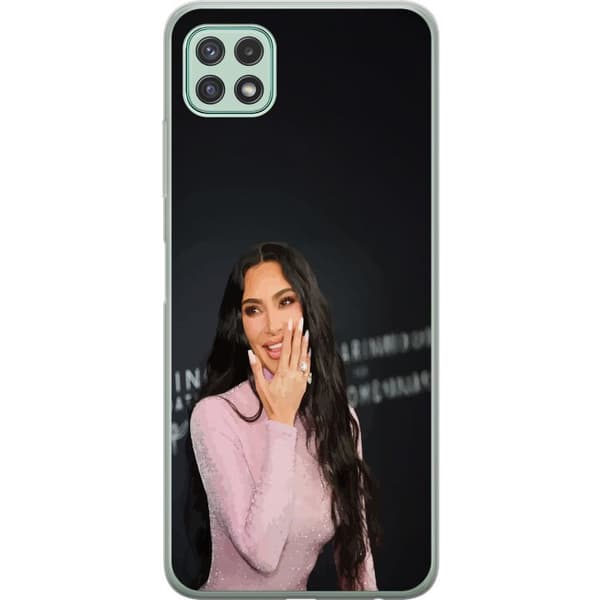 Samsung Galaxy A22 5G Läpinäkyvä kuori Kim Kardashian – Trending Outfits 2025