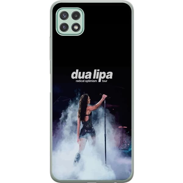 Samsung Galaxy A22 5G Gennemsigtig cover Dua Lipa – Signature Looks & Vibes