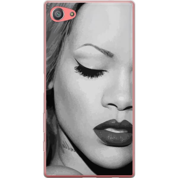 Sony Xperia Z5 Compact Läpinäkyvä kuori Rihanna – Aesthetic Edit 2025