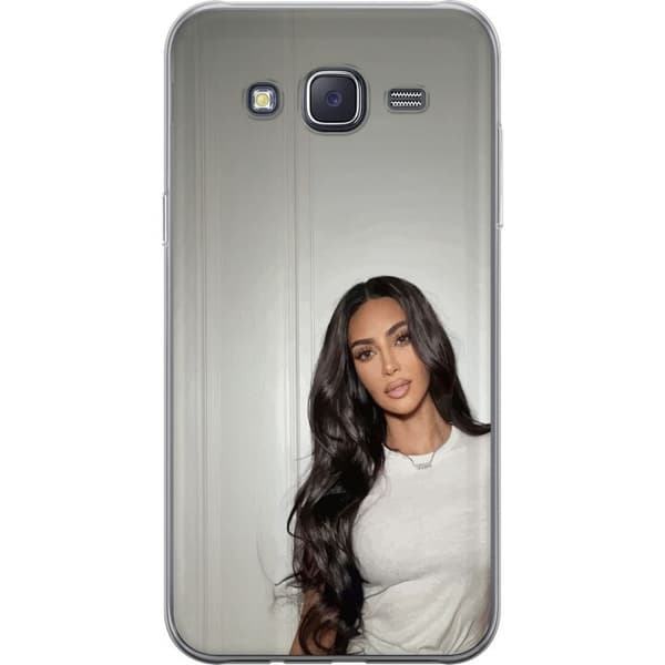 Samsung Galaxy J5 Genomskinligt Skal Kim Kardashian – Iconic Style Collection