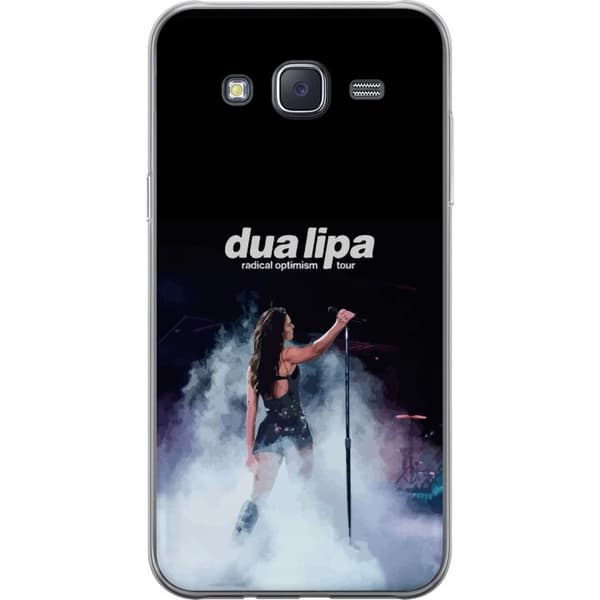 Samsung Galaxy J5 Gennemsigtig cover Dua Lipa – Signature Looks & Vibes