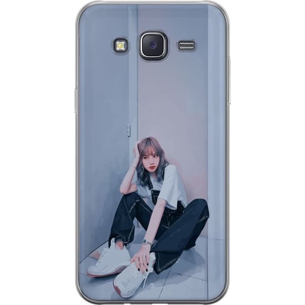 Samsung Galaxy J5 Gennemsigtig cover Lisa from Blackpink – K-pop Style Icon