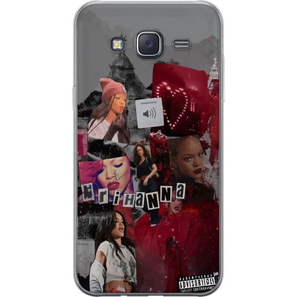 Samsung Galaxy J5 Gennemsigtig cover Rihanna – Iconic Fashion Moments