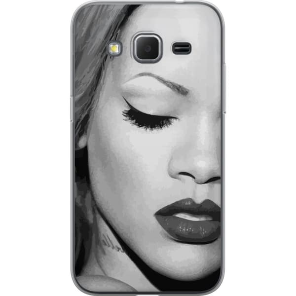 Samsung Galaxy Core Prime Gennemsigtig cover Rihanna – Aesthetic Edit 2025