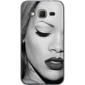 Miniatyrbillede 1 af 3: Samsung Galaxy Core Prime Gennemsigtig cover Rihanna – Aesthetic Edit 2025